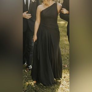 Black Bridemaid or Event Dresss